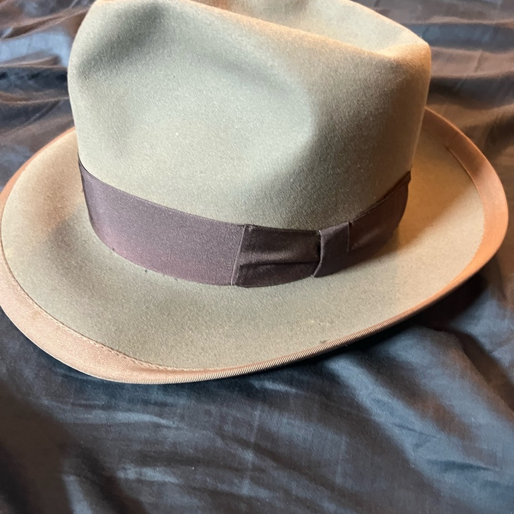 Vintage dobbs gray fedora